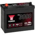 Yuasa 12v 45ah/400a Ybx3000 Smf L+ Standard Bilbatteri