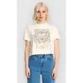 Volcom Dial Crop T-skjorte hvit