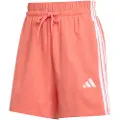 Adidas Essentials 3 Stripes Cotton Shorts