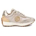 Carmela for woman. 16181703-BEIGE Leather trainers 161817 beige (38), 1 to 3 cm, Laces, Casual