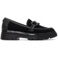 Refresh for woman. 17300303-NEGRO Moccasins 173003 black (39), Flat, None, Casual