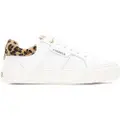 Carmela for woman. 16269601-BLANCO Leather trainers 162696 (38), White, Flat, Laces, Casual