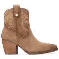 Refresh for woman. 17301402-BEIGE Ankle boots 173014 beige (39), 3 to 5 cm, Zip, Casual