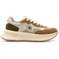 Blauer for woman. F5LYNN01 Trainers Lynn 01 brown (36), 3 to 5 cm, Suede, Laces, Casual