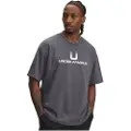 Under Armour Hwt U Logo Kortarmet T-skjorte