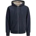 Jack & Jones Mason Teddy Genser Med Hel Glidelås