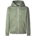 Pepe Jeans Macbeth Melange Genser Med Hel Glidelås