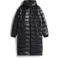 Tommy Hilfiger for woman. WW0WW47356 Gloss Maxi Coat black (S), Casual, Sustainable, Recycled nylon