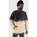 Quiksilver Take Us Back Block Polar Half-Zip Fleecegenser grå