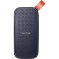 SanDisk Portable SSD - 1TB - Svart - Ekstern SSD - USB 3.2 Gen 2