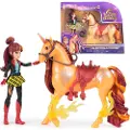 Unicorn Academy Doll & Unicorn V2-Valentina&Cinder
