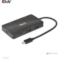 Club 3D - Dokkingstasjon - USB-C 3.2 Gen 2 - 2 x DP - GigE