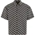 Urban Classics Laser Check Printed Boxy Kortarmet Skjorte