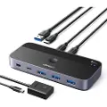 UGREEN USB-C Sharing Switch 2 In 4 Out USB-hub