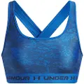 Under Armour Crossback Print Sports-bh Med Medium Støtte