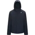 K-way for man. K8133DW Jacko Twill Coat navy (M), Polyester