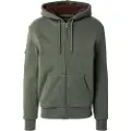 Superdry Borg Lined Genser Med Hel Glidelås