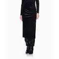 Armani Exchange for woman. XW000791AF16143MC072 Tight Skirt black (XL), Casual, Party, Polyester