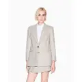 Armani Exchange for woman. XW000693AF16146M1088 Soft beige blazer (XXL), Casual, Classic, Polyester
