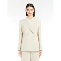 Weekend Max Mara for woman. 2515041031600 Nervoso wool blazer sand (44), Beige, Casual, Long sleeve