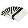 Zebra - 30 mil - hvit - CR-80 Card (85,6 x 54 mm) 500 kort Low Coercivity Magnetic Stripe PVC kort - for Zebra P100i, P110i, P110m, P120i, P330i, P330m, P430i ZXP Series 8