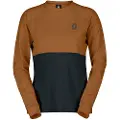 SCOTT Trail Storm Warm Light Long Sleeve Tech Tee brun