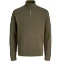 Jack & Jones Milano Stitch Genser Med Halv Glidelås
