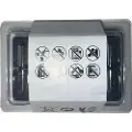 Procell E-Block 9V 9 V-blokbatteri Alkali-mangan 628 mAh 9 V 10 stk