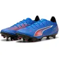 Puma ULTRA 6 CARBON FG Football Boots Women, Shoes, Ultra Blue/White/Glowing Red, 38