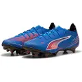 Puma ULTRA 6 CARBON FG Football Boots Unisex, Shoes, Ultra Blue/White/Glowing Red, 45