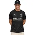 Puma Borussia Mönchengladbach 25/26 Third Jersey Men, Sport, Black/Warm White, XL
