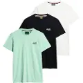 Superdry Essential Logo Embroidered Kortarmet T-skjorte 3 Enheter