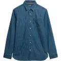 Superdry Essentials Skjorte Med Lange Ermer