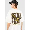 Ninth Hall Lost And Found Boxy T-skjorte hvit