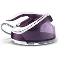 Philips PerfectCare Compact Plus GC7933 - Dampstrykejern med automatisk slukking - såleplate: SteamGlide Plus - 2400 W - magisk purpur