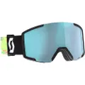 SCOTT Shield +, Skibriller, Black/Neon Yellow