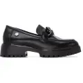 Xti for woman. 14449101-NEGRO Moccasins 144491 black (36), Flat, None, Casual, Classic