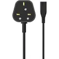 Sinox SOP01010UK, 1,5 m, Strømstik type G, IEC C7, 230 V, 2.5 A