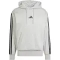 Adidas Essentials 3 Stripes Fleece Hettegenser