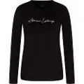 Armani Exchange for woman. XW001456AF10356MC021 T-shirt Marca black (L), Casual, Cotton, Long sleeve