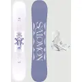 Salomon Lotus+Spell White 2026 Snowboardpakke mønster