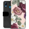 Mtp Products Huawei P20 Lite Premium Lommebok-deksel - Romantiske Blomster