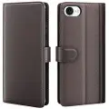 Mtp Products iPhone 16e Lommebok-deksel i Lær med Stativ - Brun