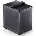 Jonsbo C6-ITX Lille formfaktor Mini ITX Ingen strømforsyning Sort
