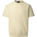 Hackett London for man. HM7000094 Stop Start jumper off-white (XXL), Casual, Cotton, Short sleeve