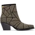 Xti for woman. 14467001-ORO Ankle boots 144670 black (37), 3 to 5 cm, Zip, Casual