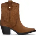 Xti for woman. 14472102-CAMEL Ankle boots 144721 brown (41), 5 to 8 cm, None, Casual