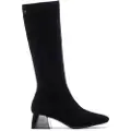 Xti for woman. 14429102-NEGRO Boots 144291 black (38), 3 to 5 cm, Zip, Casual