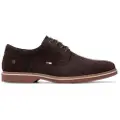 Xti for man. 14455603-MARRON Leather shoes 144556 brown (44), Flat, Laces, Casual
