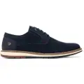 Xti for man. 14455801-NAVY Leather Shoes 144558 navy (40), Flat, Laces, Casual
